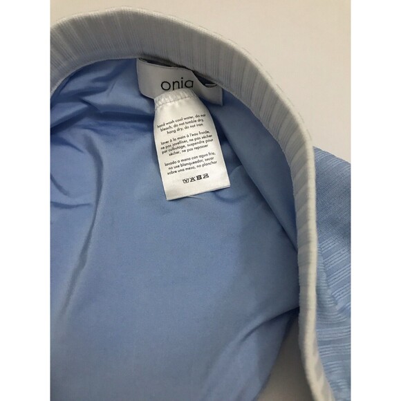 Onia Leila Bikini Bottom Size M. Blue & White Color - Picture 5 of 10